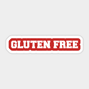 Gluten-Free University Sticker